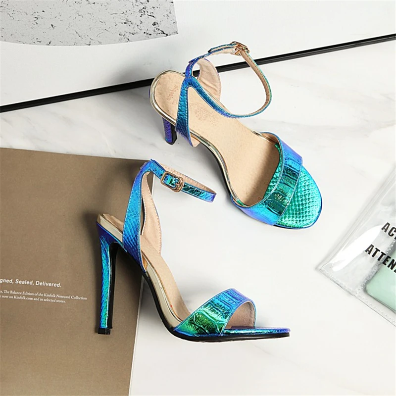 MSSTOR/желтые Босоножки с открытым носком Модные вечерние пикантные женские