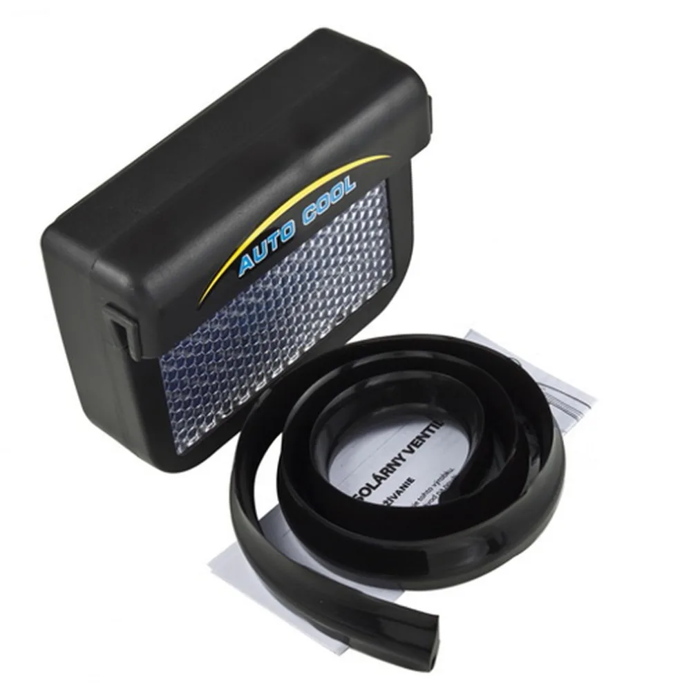Solar Power Car Auto Air Vent Cool Fan Cooler Ventilation System Radiator Exhaust Heat Automobile with Rubber | Бытовая техника