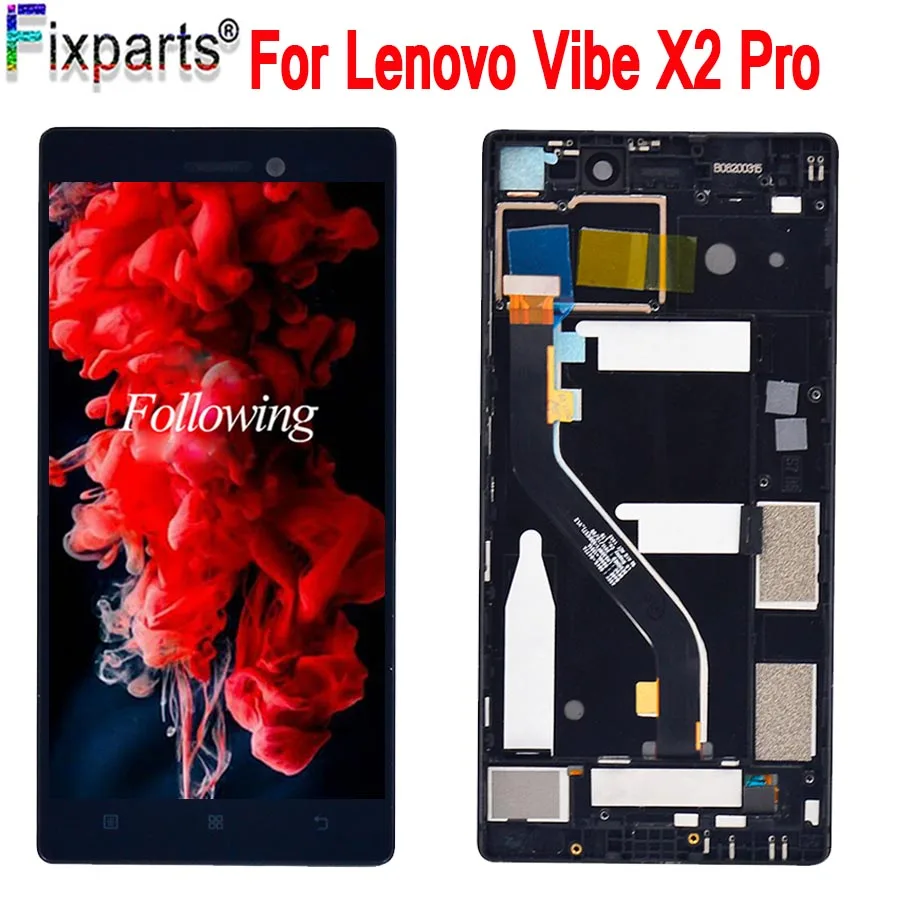 ЖК дисплей 5 3 дюйма для Lenovo Vibe X2 Pro сенсорный экран с дигитайзером в сборе сменные