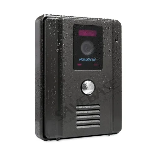 HOMSECUR 7 &quotПроводной Видеодомофон Внутренней Связи безопасности с Белым