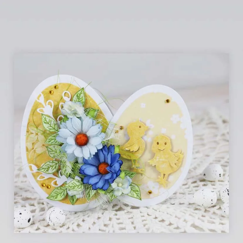 Медведь цыпленок Ангел металлические Вырубные штампы и DIY Скрапбукинг карты