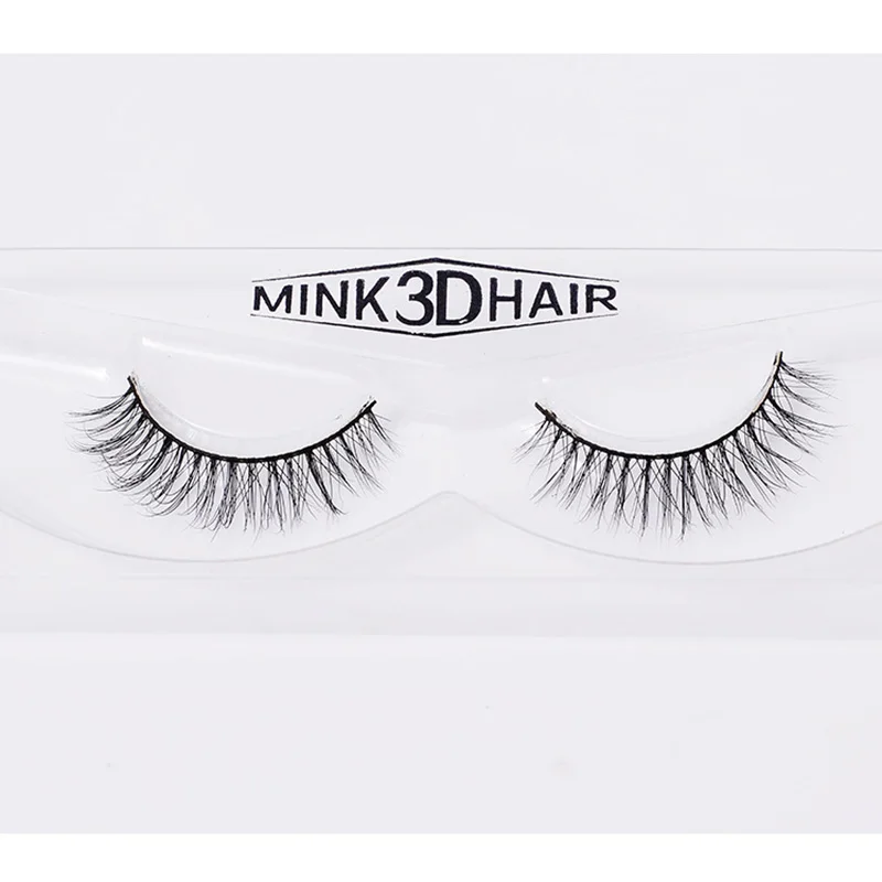 3D норковые ресницы натуральный Длинные Накладные чисто ручной работы накладные