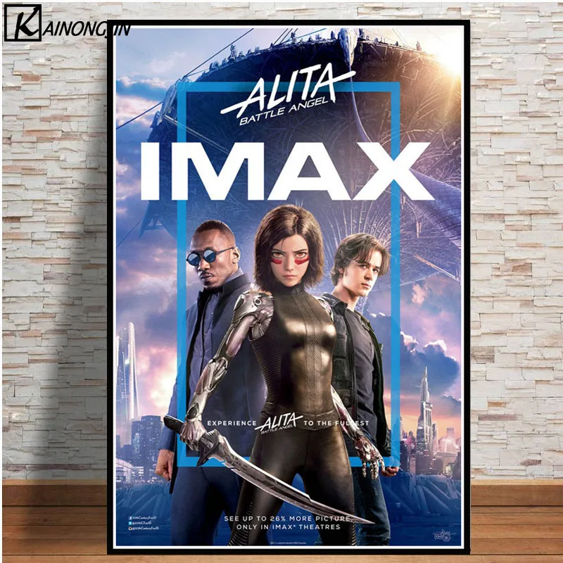 Плакат Alita Battle Angel 2019 новые киноплакаты и принты Картина на холсте Настенная