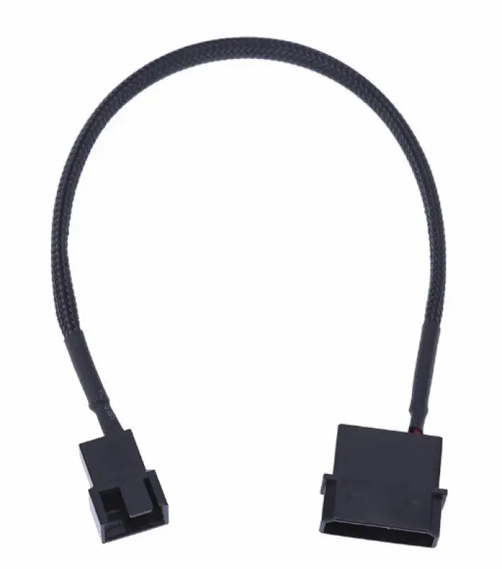 Molex 4 Pin на 4x3/4-pin 5v12v Usb рукав двойной вентилятор адаптер питания кабель 30 см AU16