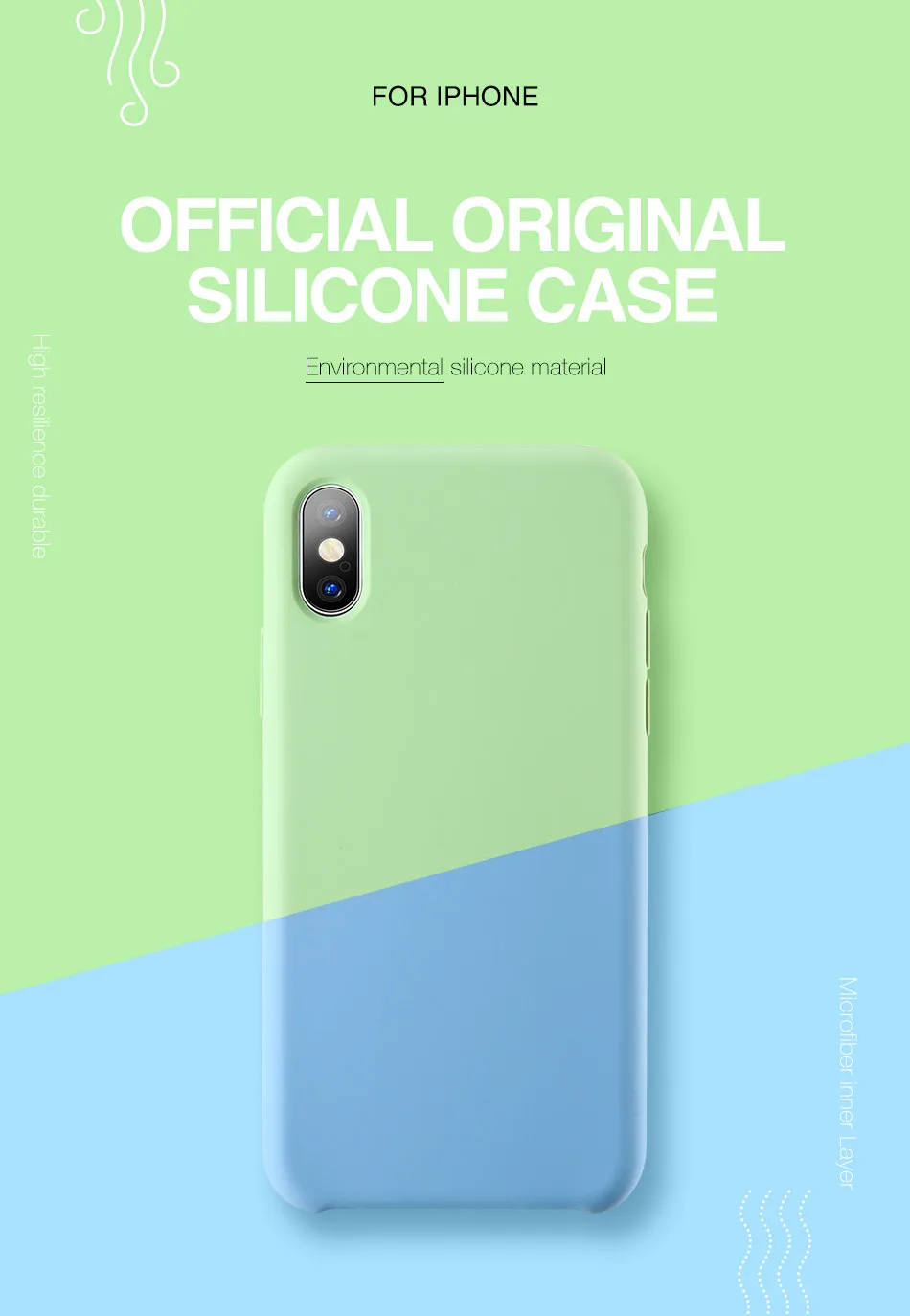 Чехол IER, Роскошный чехол для iPhone XS Max, XR, X 8, 7, 6, 6S Plus, 5S, SE, 5, матовый однотонный Мягкий ТПУ чехол, Прямая поставка, чехол, Funda