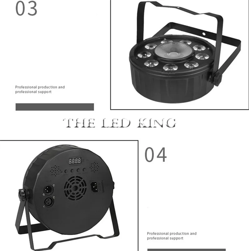 Новинка профессиональный светодиодный сценический прожектор для диджея