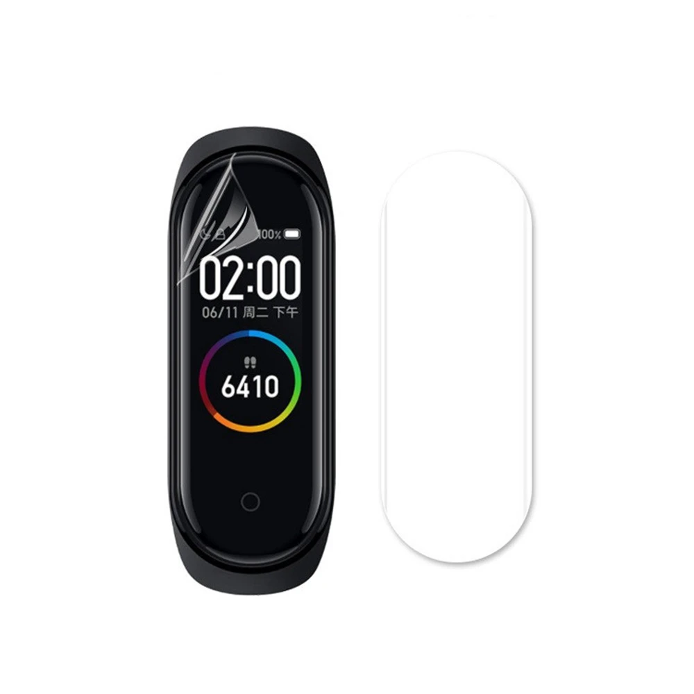 2 шт Защитная пленка для экрана Xiaomi Mi Band 4 Смарт Браслет Полный экран протектор