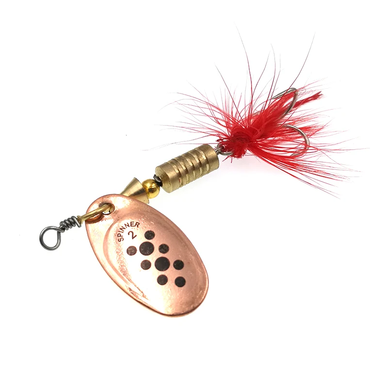 Thundershower Spoon Trout Fishing Tackle Metal Spinber Lures 6.5cm 5.2g | Спорт и развлечения