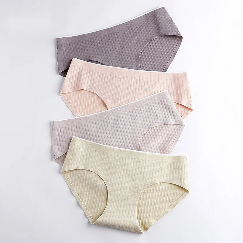 Большие размеры M-XXL трусики женское хлопковое нижнее белье бесшовные трусы для