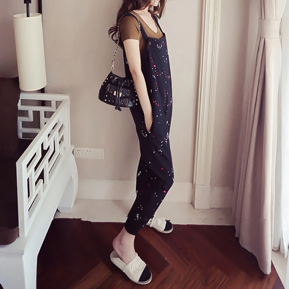 Плюс размер комбинезон для беременных и коричневые комплекты футболок черные