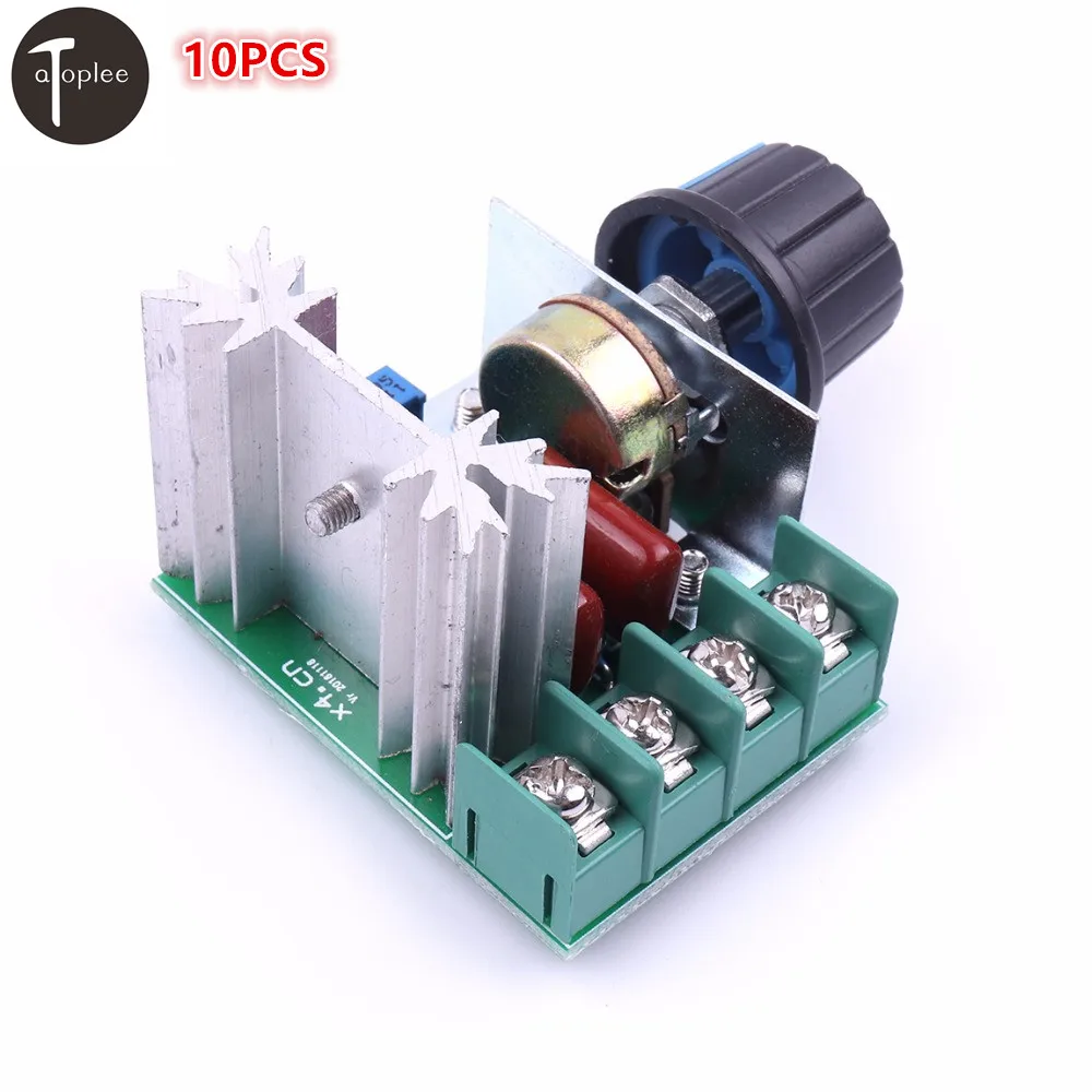 10 шт. ШИМ 2000 Вт AC шаговый двигатель регулятор скорости 50-220 В CNC регулируемый