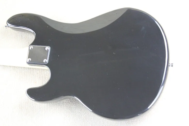 Высокое качество Черный музыкальный человек Ernie Ball Sting Ray 4 струны электрическая бас гитара