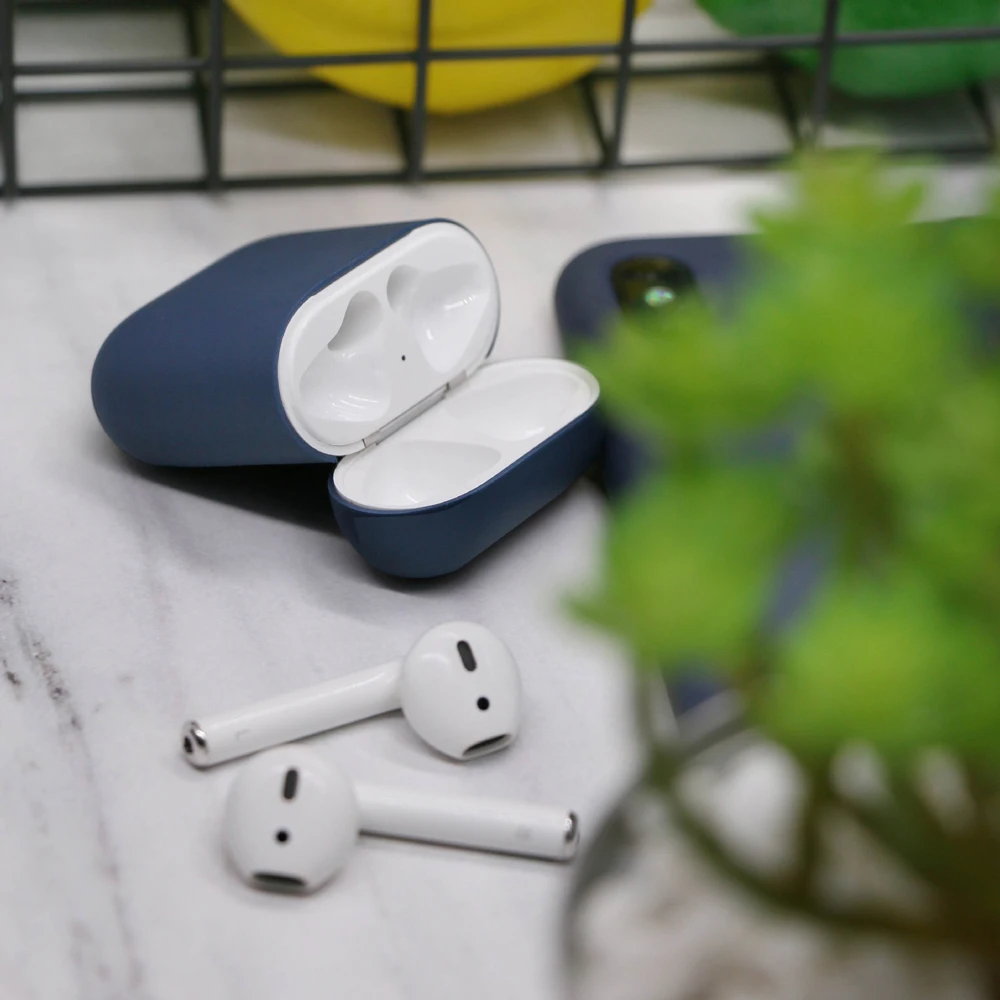 Беспроводная Bluetooth гарнитура коробка силиконовый чехол для Apple гарнитура для airpods аксессуары