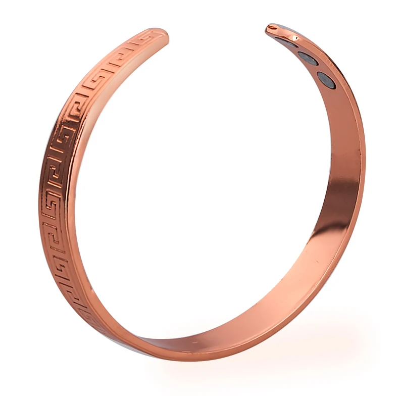 Маленькая лягушка Магнитный Чистый медный энергетический здоровый браслет