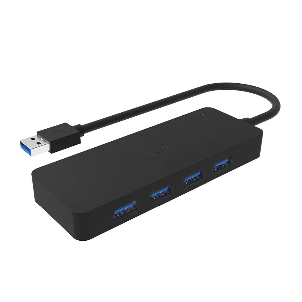 ICZI 7 в 1 Высокоскоростной портовый USB 3 0 концентратор с блоком питания постоянного