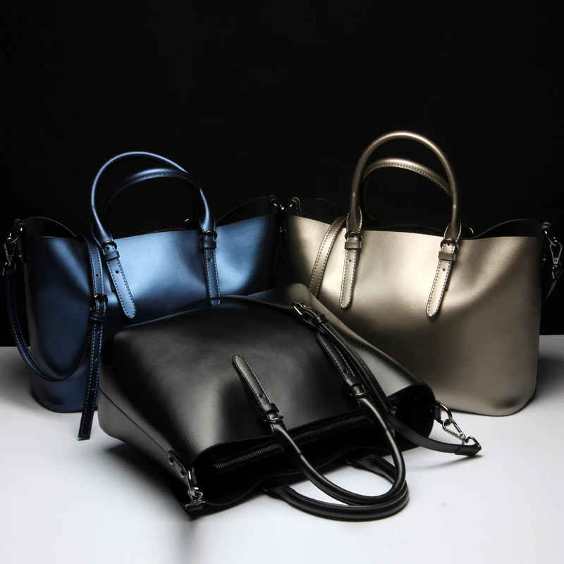 

The new leather in Europe and the commuter bag lady hand the bill of lading shoulder bag fashion leisure bag,Free shipping