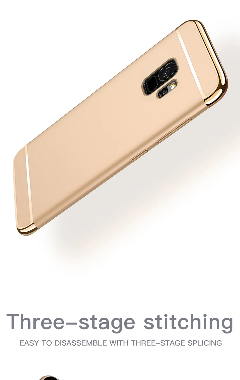 Роскошный чехол для телефона Samsung Galaxy A5 A9 A6 A8 Plus, жесткая задняя крышка для Samsung S8 S9 Plus J4 J6 Plus J8, чехол