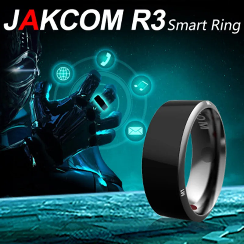 Смарт-кольцо Jakcom R3 носимые устройства волшебное кольцо NFC умная электроника с IC/ID/NFC картой для NFC мобильного телефона