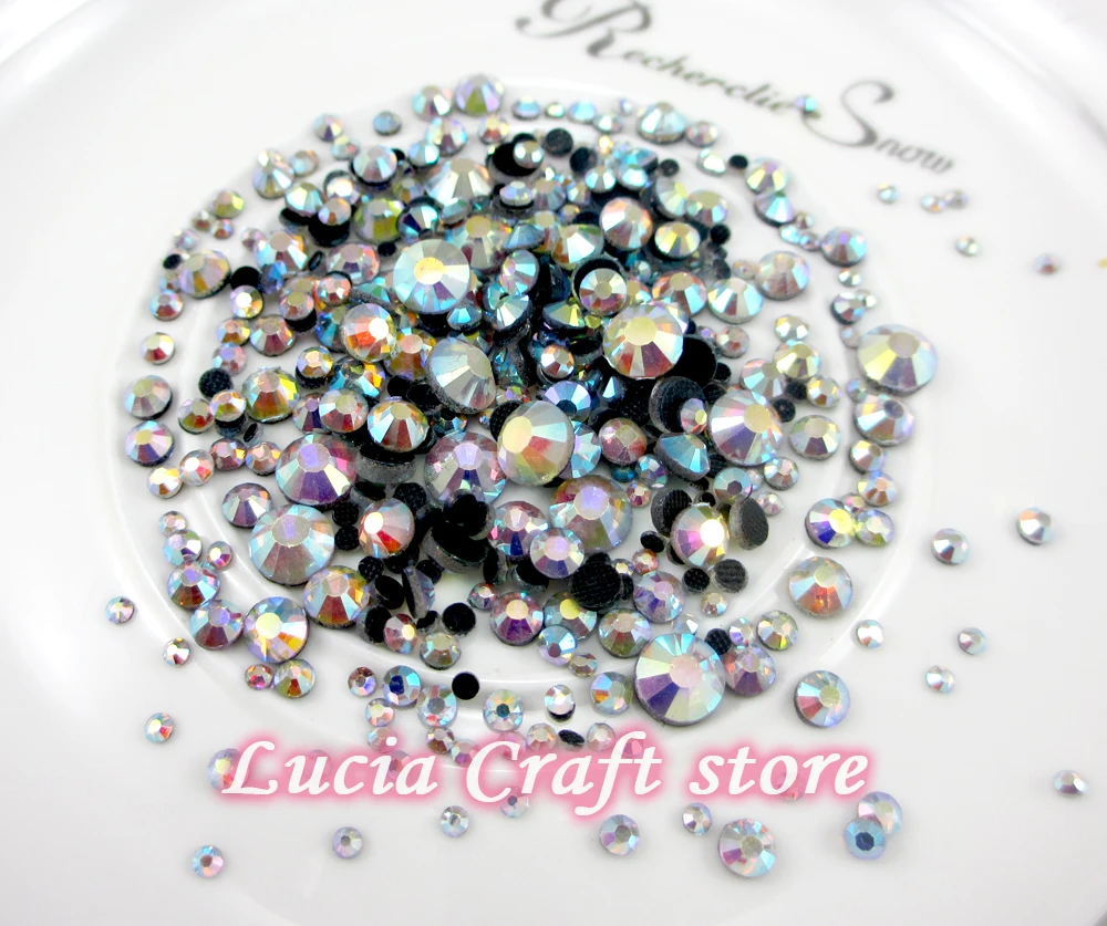 500 шт./пакет разноцветные бусины типа жемчужины перламутровый цвет Стекло с