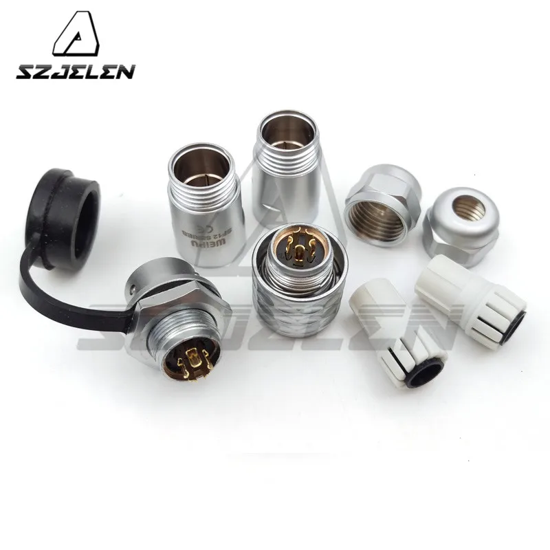 Original WEIPU SF12 5pin Waterproof Connector Automotive aviation connector plug socket | Обустройство дома
