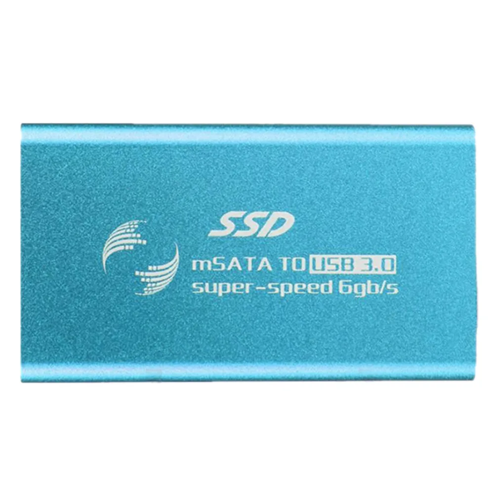 МАХА USB 3.0 HDD корпус Внешний Корпус Адаптер SSD mSATA Чехол Новый синий|usb 3.0|usb hddusb hdd