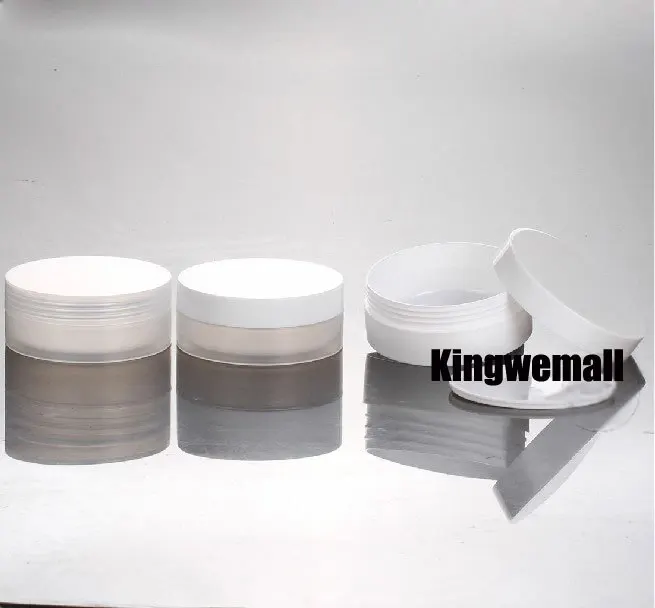 

Wholesale 300pcs/lot Capacity 5g 5ml Empty PP Plastic Cream Jar For Cosmetic Packaging