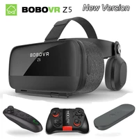 new global version bobovr z5 virtual reality headset 3d glasses cardboard for daydream smartphones full package gamepad