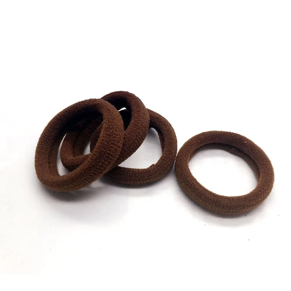 Larissa 100 шт. бесшовное полотенце кольцо для волос Детские эластичные резинки