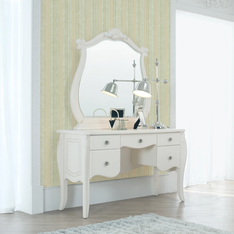 Серые ПВХ 3d бежевые полосатые обои Современная Гостиная синие вертикальные