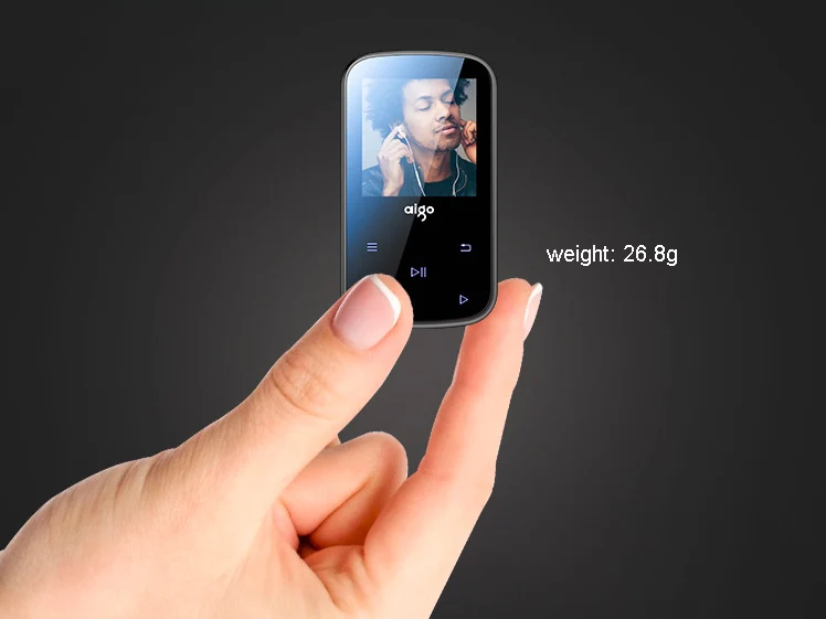 Обновленная версия AIGO MP3 107PRO Bluetooth 4 2 музыкальный плеер с сенсорным экраном Walkman