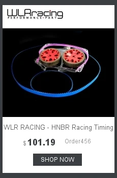 WLR гоночный ремень ГРМ Крышка шкив ясный Cam шестерни для Mitsubishi Lancer Evolution EVO 9 IX Mivec 4G63 WLR6334
