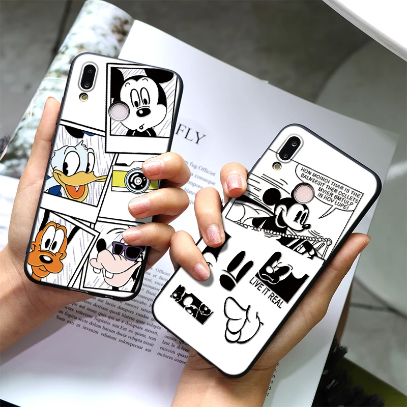 3D с тиснением и изображением из мультфильмов чехол для huawei Коврики 30 Lite 10 20 P20 P30 Pro Honor 9X8X10 Lite 20i 10i PSmart Y6 Y7 Pro Y9 Prime чехол