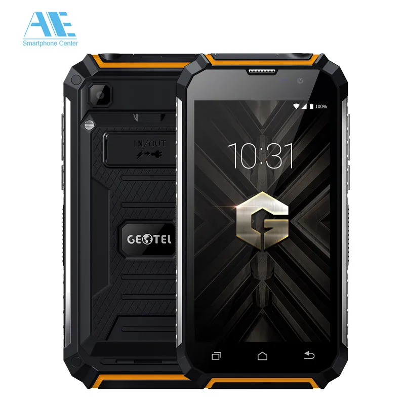 GEOTEL G1 7500 мАч Быстрая зарядка MTK6580A четырехъядерный Android 7 0 смартфон 5 дюйма 2G ram 16G rom