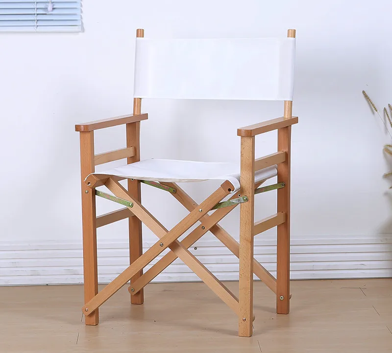 Современный директор складное кресло с холщовой наружной садовой мебели стул