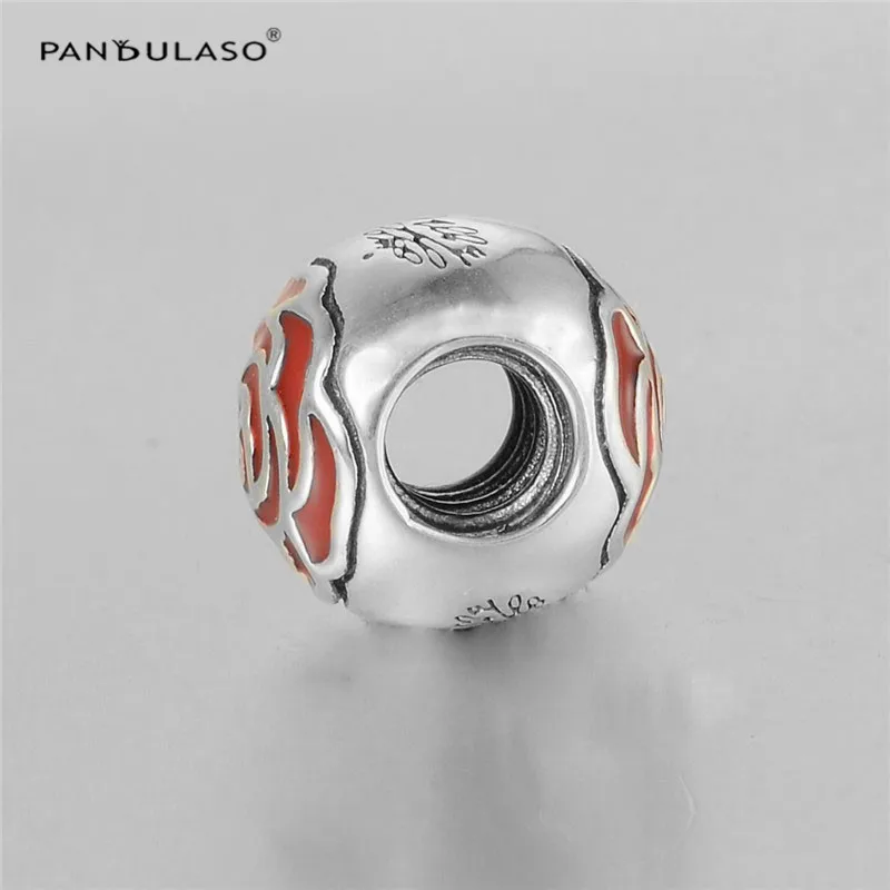 100% 925 стерлингового серебра ювелирные изделия очарование Бисера Fit оригинальный