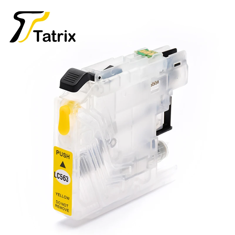 Tatrix для Brother LC563 многоразовый картридж принтера|refill ink for brother|ink cartridgerefillable cartridges |