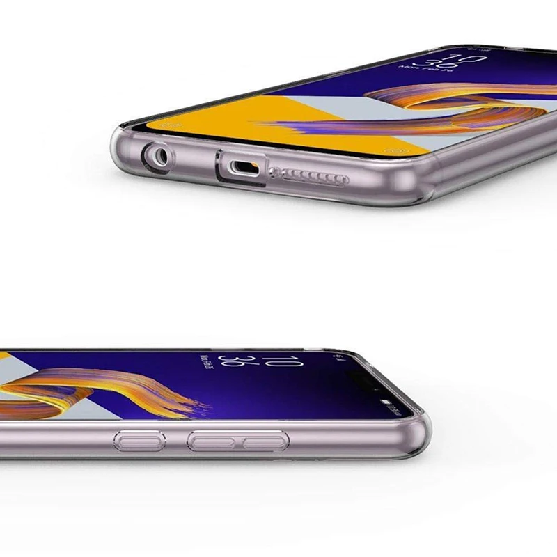 Для Asus Zenfone Max Pro M2 ZB631KL чехол Мягкая силиконовая задняя накладка из ТПУ для