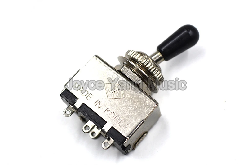 Кнопочные переключатели для электрогитары Корейская Хромовая 3 полосная