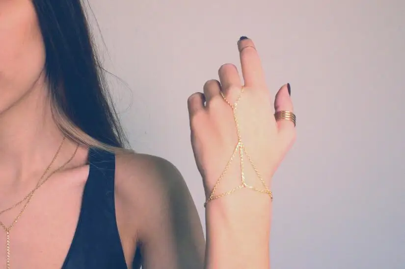 Уличная мода Классическая индивидуальная цепочка изысканный женский браслет