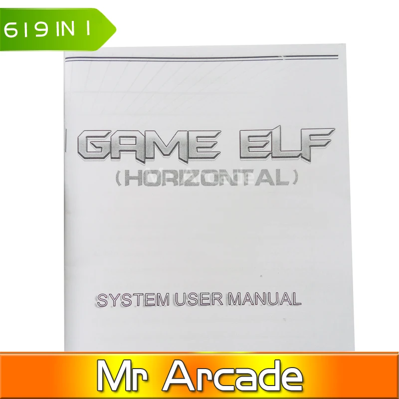2016 высокое качество классические игры ELF 619 в 1 плата для CGA монитора и LCD VGA