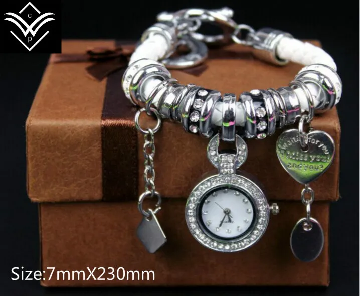 Модный трендовый женский браслет с сердечками ручной работы|bracelet watch gold|bracelet