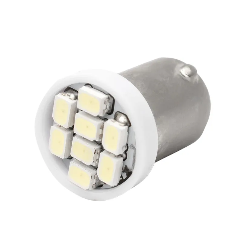 1 шт. BA9S T4W 8 светодиодов 1210 smd Автомобильные габаритные огни парковочные лампы для