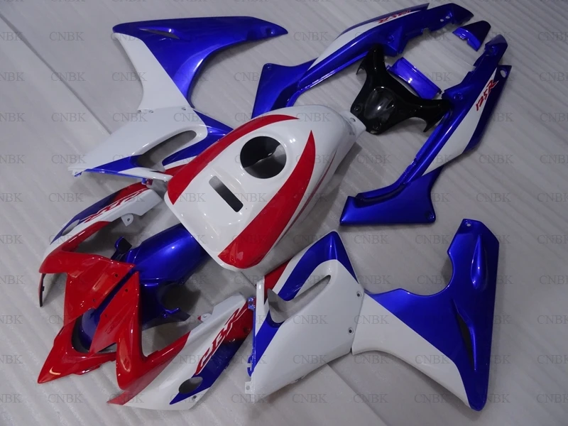 for CBR125 RR 2002 - 2006 Abs Fairing 2005 Blue White Red Fairings Unpainted | Автомобили и мотоциклы
