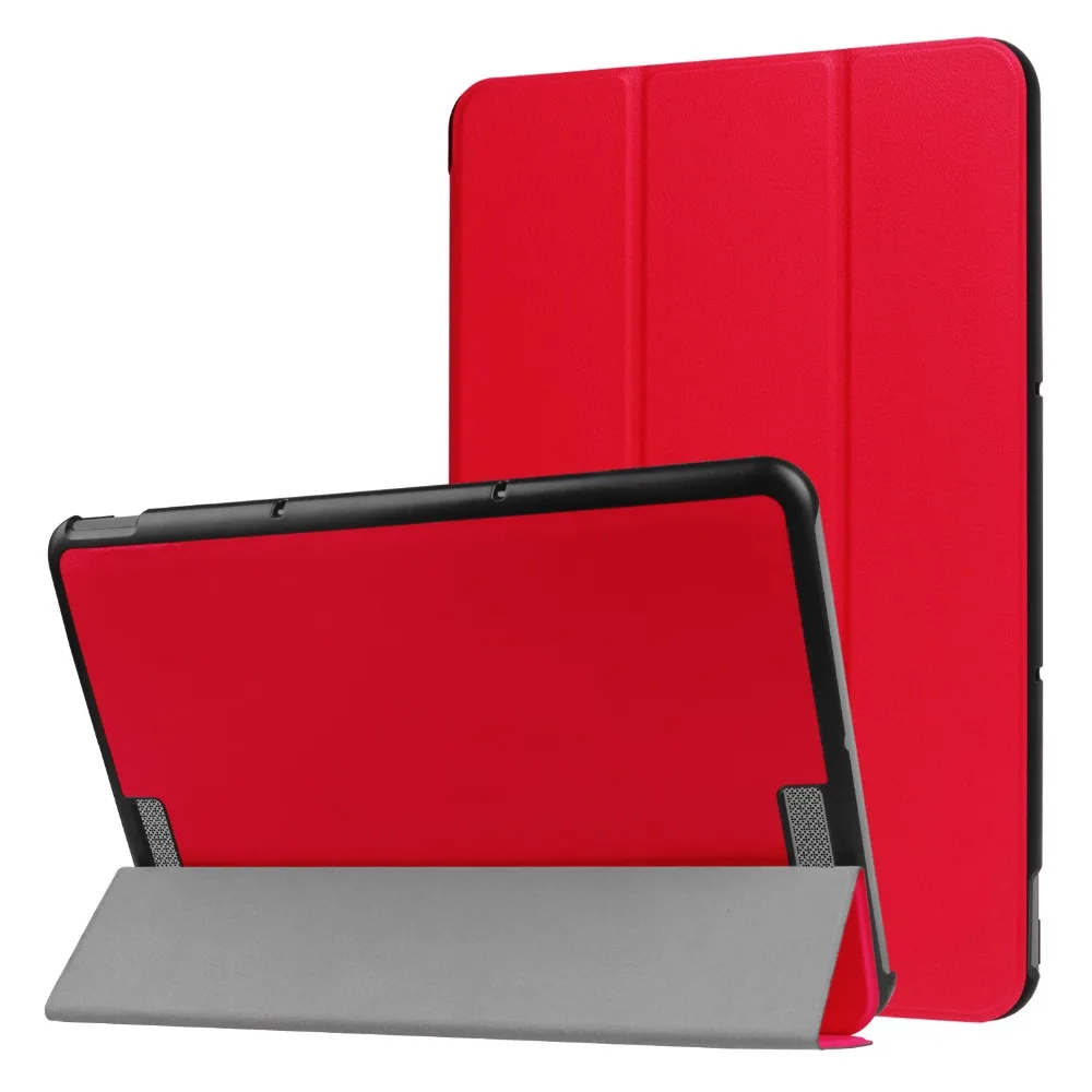 Чехол книжка из искусственной кожи для ASUS Transformer Book T101HA тонкий чехол подставка
