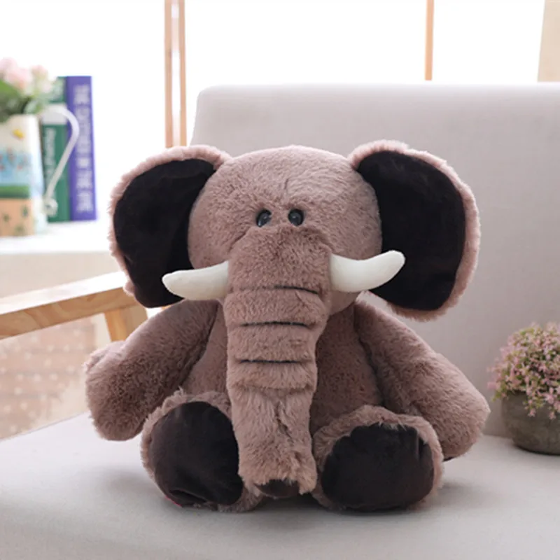 

30/40cm Kawaii Elephant Plush Toys Infant Soft Doll For Sleeping Stuffed Animals Toys Baby 's Playmate Gifts for Children Gift