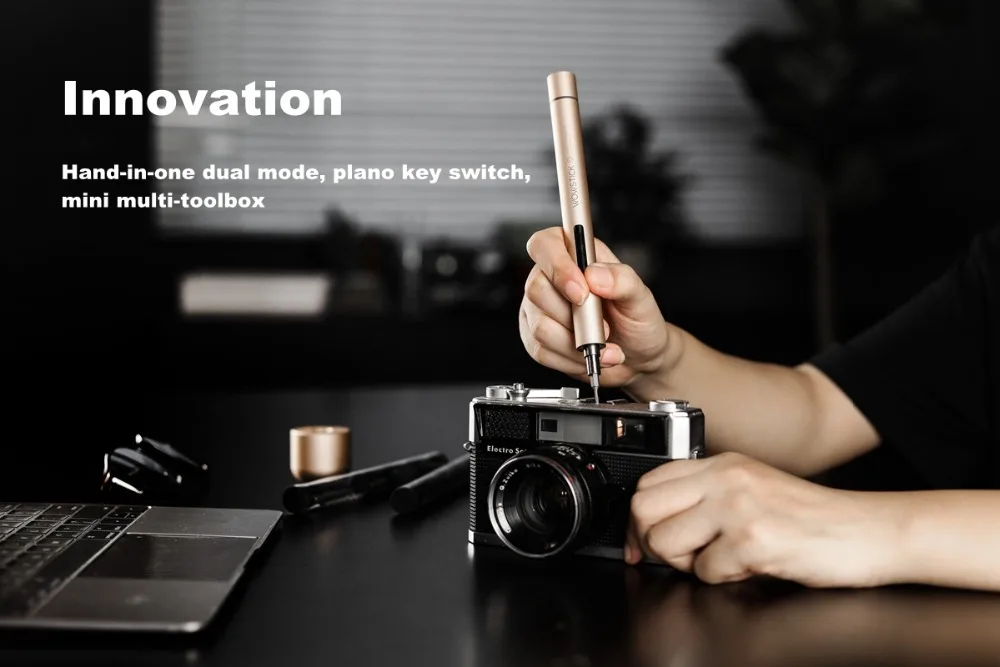 Новый Xiaomi Wowstick 1 + точность электрический комплект отвертка платные DIY Ремонт