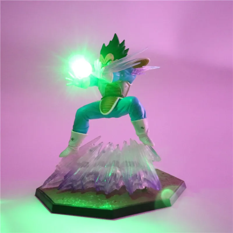 Экшн-фигурки Dragon B Z Vegeta коллекционная Аниме Фигурка-модель DBZ DIY светодиодный