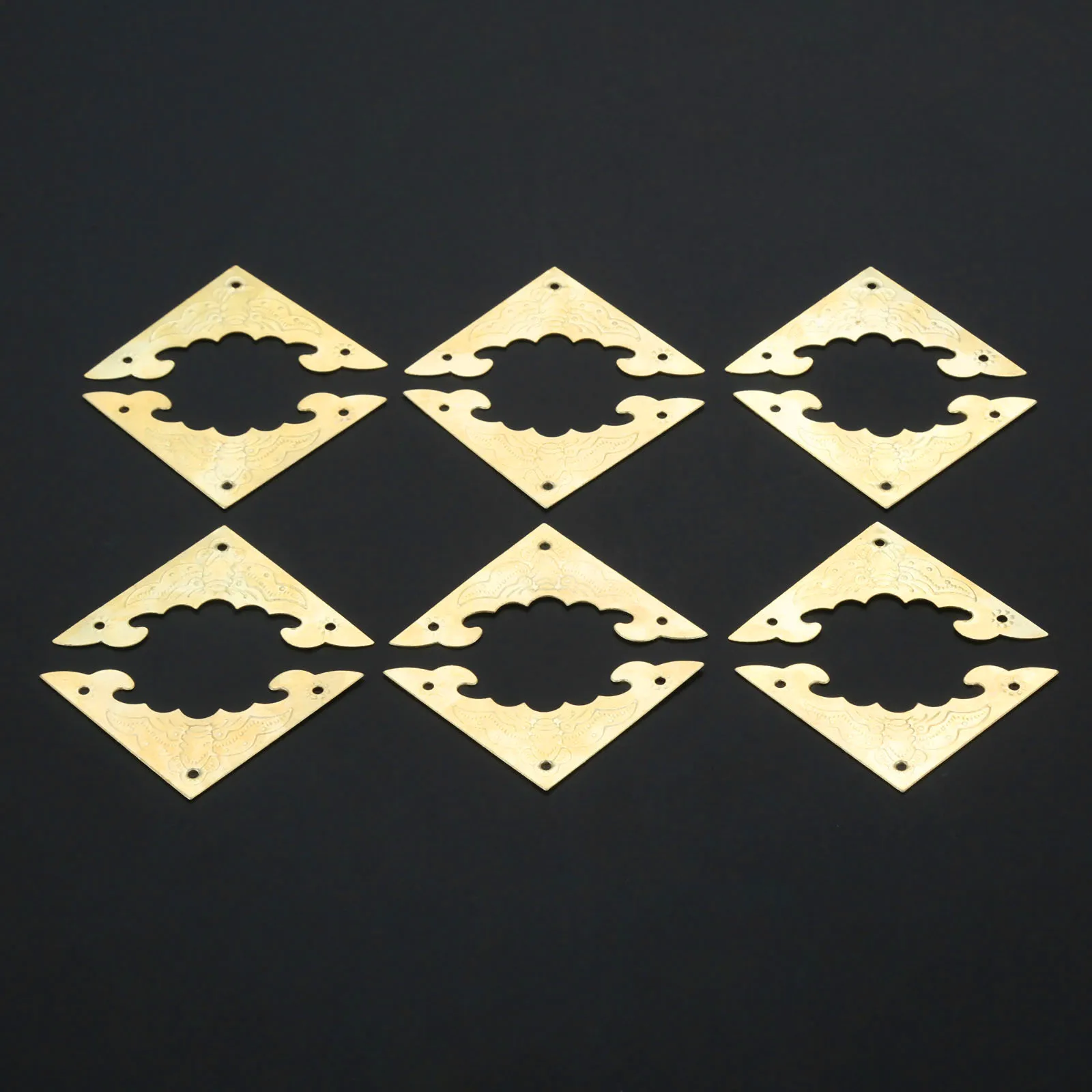 12 шт Декоративные протекторы коробка ювелирных изделий Подарочный чехол книга