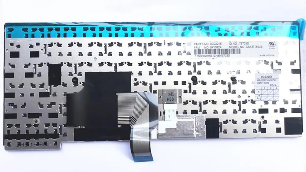 Новая клавиатура для ноутбука LENOVO Thinkpad T440 T450 T460 T431S T431 T440S T450S FRU 04Y0824 0C02215 черная без
