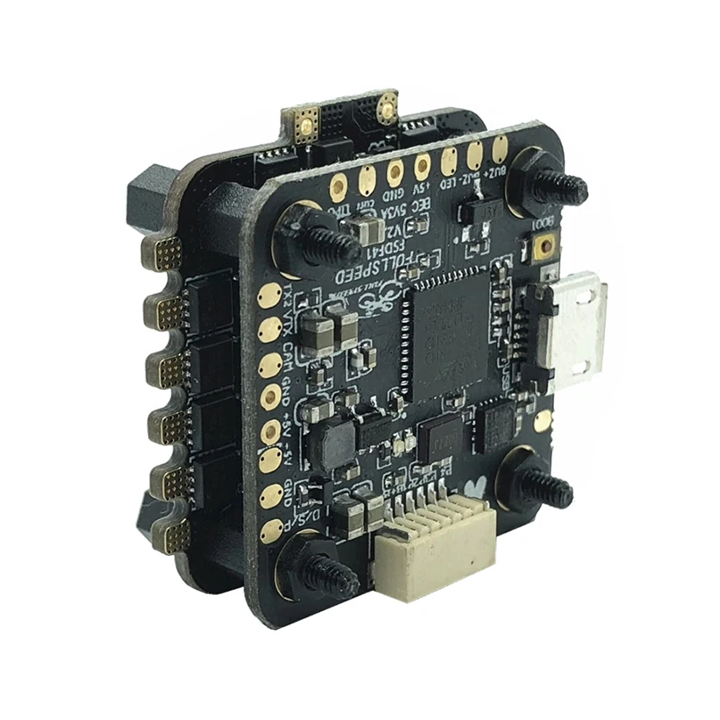 F411 Mini Micro F4 Betaflight OSD для регулировки PID BEC Flight Controller Tower с 4в1 28A/35A ESC 2 4S DSHOT|Детали и